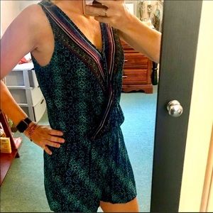 Multicolored romper Size S